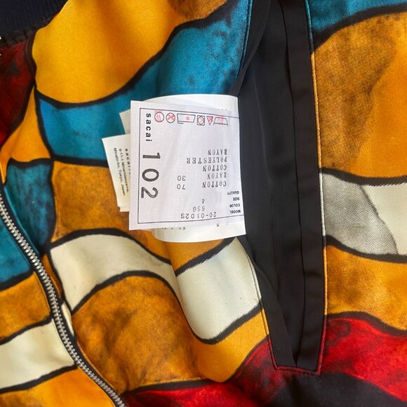Sacai x Funkadelic Reversible Bomber Jacket – “One Nation Under a Groove” Sz 4 - Picture 4 of 10